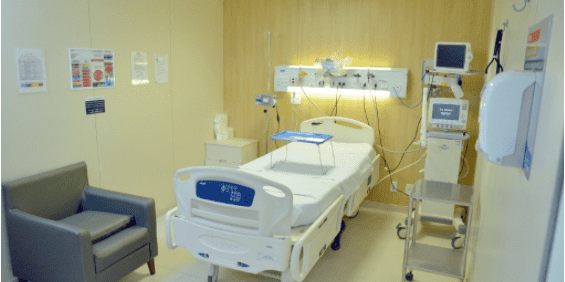 Entre as melhores UTIs